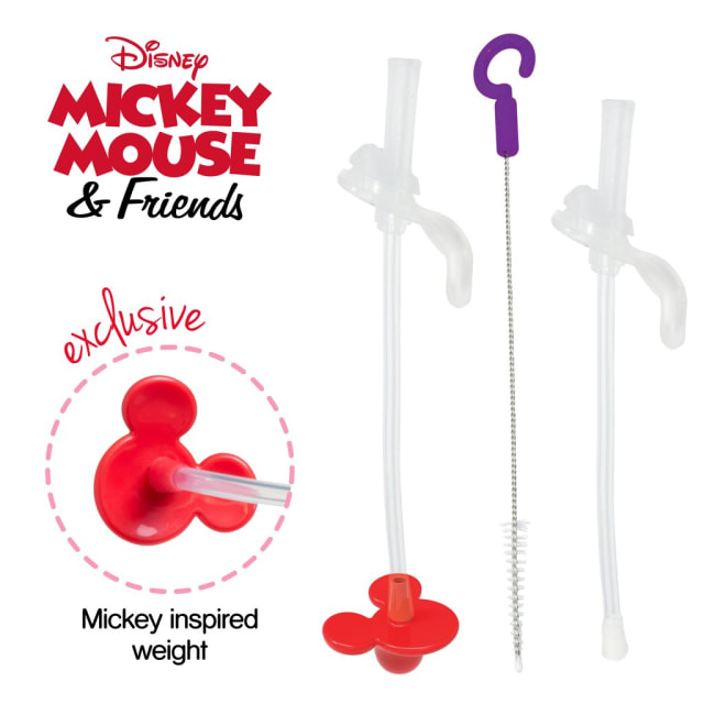 B.BOX Disney sippy cup Rplcmnt Straw Mickey