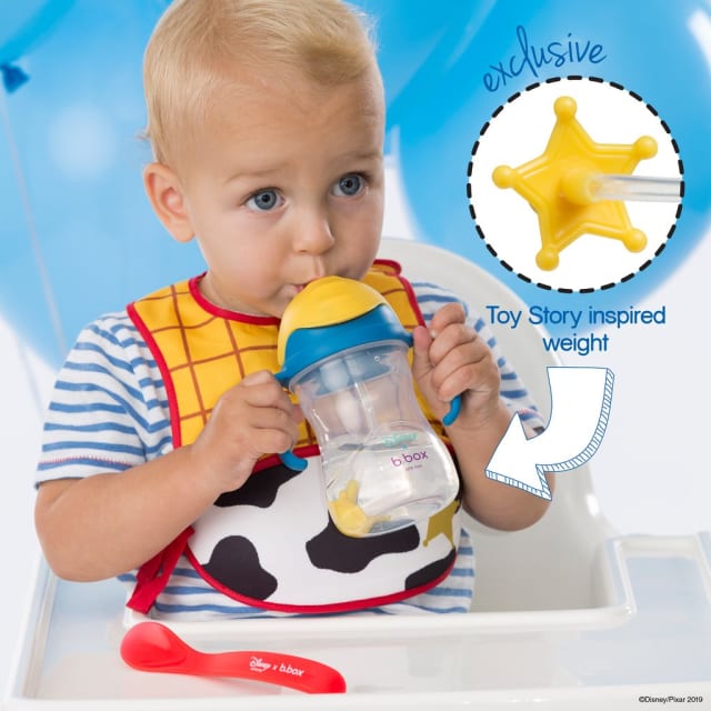 B.BOX Disney sippy cup Rplcmnt Straw Woody
