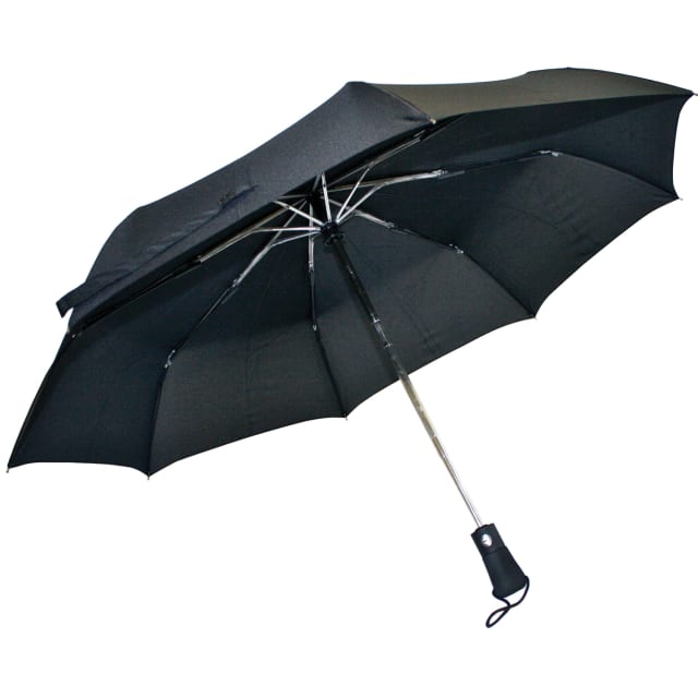 GDESIGN MENS AUTO FOLDING UMBRELLA BLK