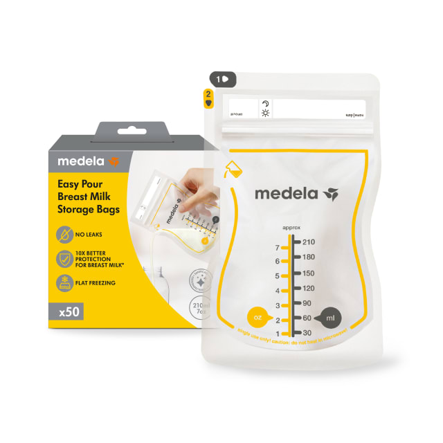 MEDELA Easy Pour Breast Milk Storage Bags 50pk