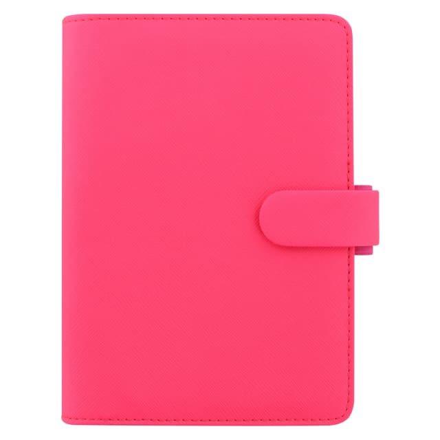 FILOFAX PER SAFFIANO ORGANISER FLURO PINK