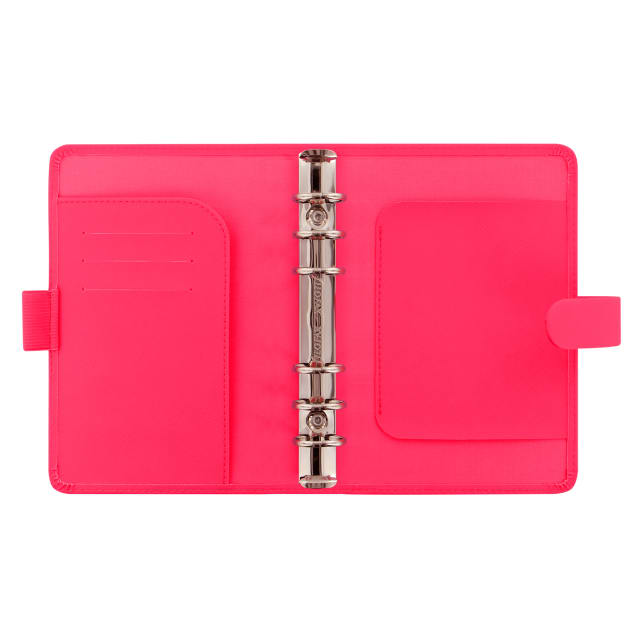 FILOFAX PER SAFFIANO ORGANISER FLURO PINK