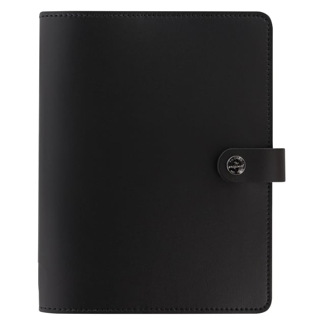 FILOFAX A5 The Original Leather Folio Black