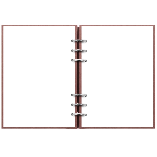 FILOFAX A5 Architexture Clipbook Terracotta