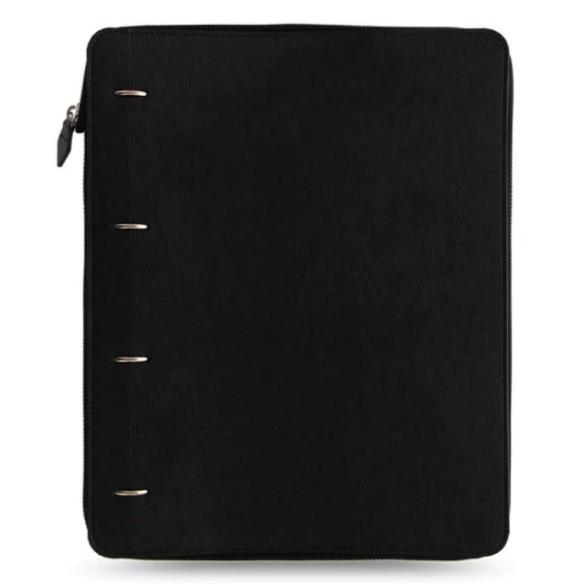 FILOFAX PER Monochrome Zip Clipbook Blk