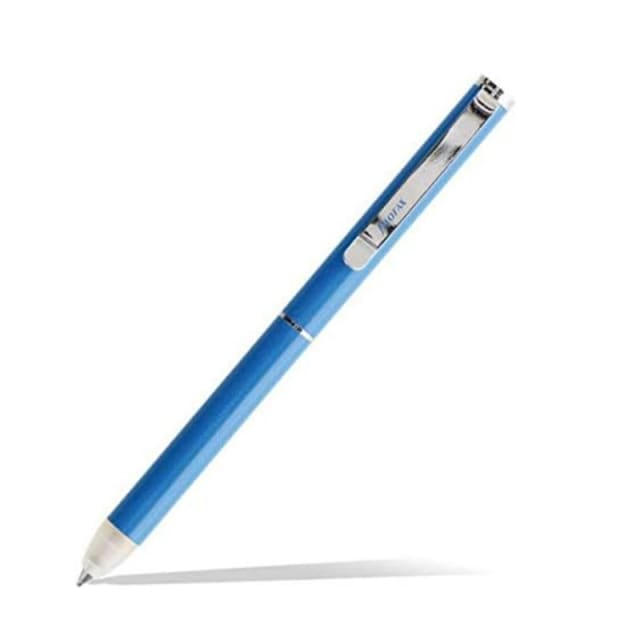 FILOFAX Clipbook Erasable Ballpen Fluoro Blue