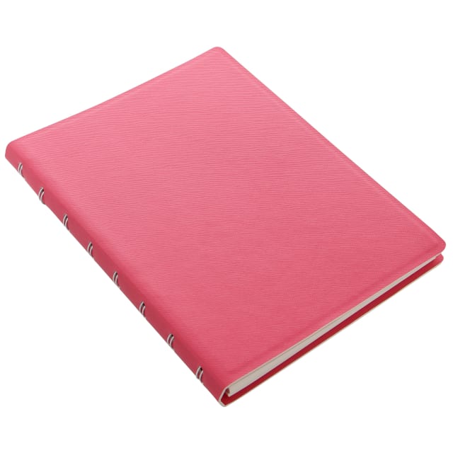 FILOFAX A5 SAFFIANO NOTEBOOK PEONY