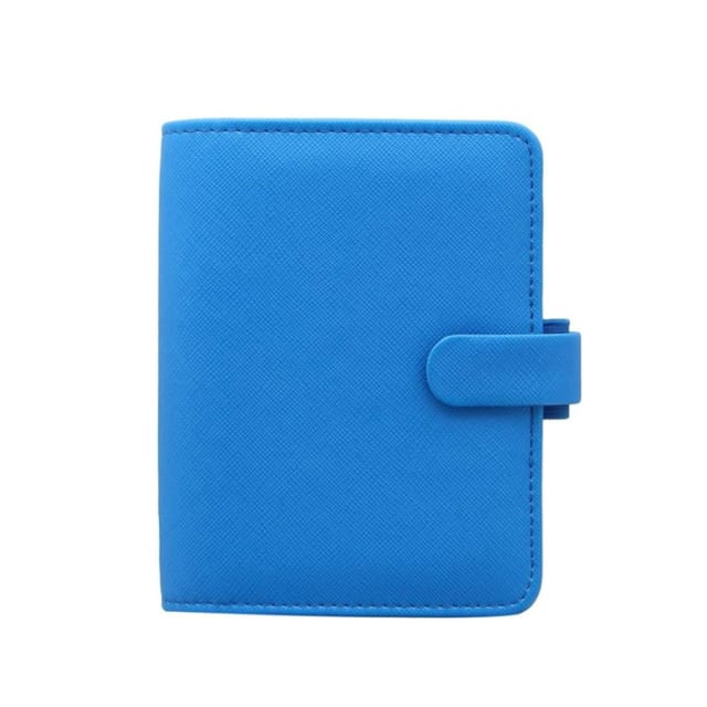 FILOFAX PKT SAFFIANO ORGANISER FLURO BLUE