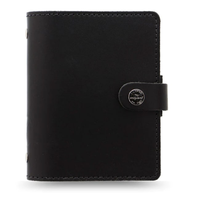 FILOFAX Pkt The Original Organiser Black