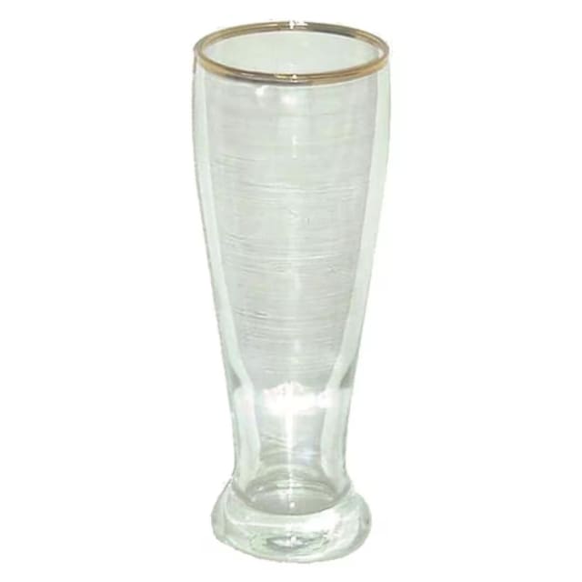 COYOTE GERMAN ANTIQUE GLD RIM BEER GLS 700ml C6