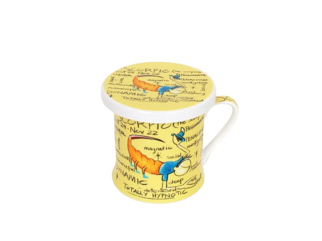 COYOTE ZODIAC MUG & COASTER - SCORPIO