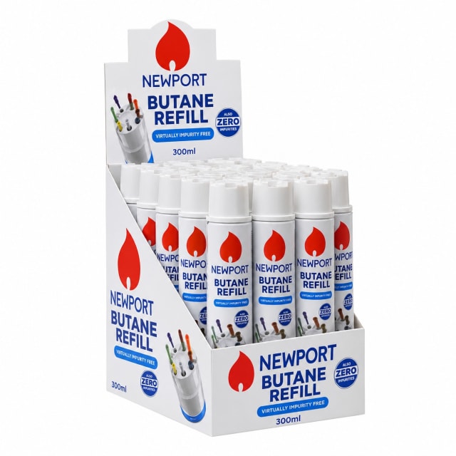NEWPORT BUTANE GAS REFILLS 300ml (12=1) C72