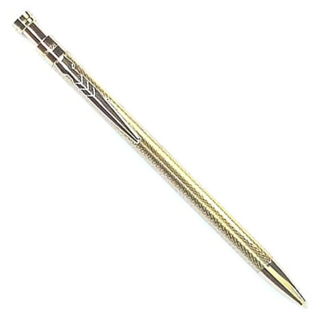 RONSON CENTURY PEN G/B - GOLD ENG TURNED