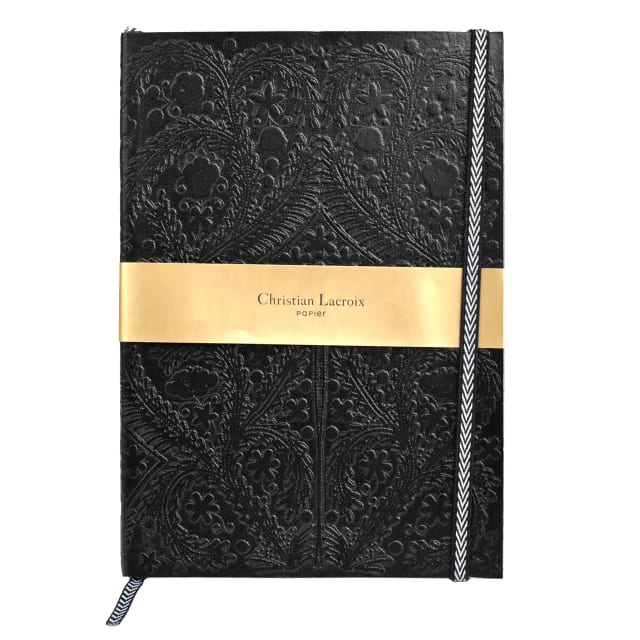 CHRISTIAN LACROIX Liberty Tanjore Lotus A5 Emboss Notebook