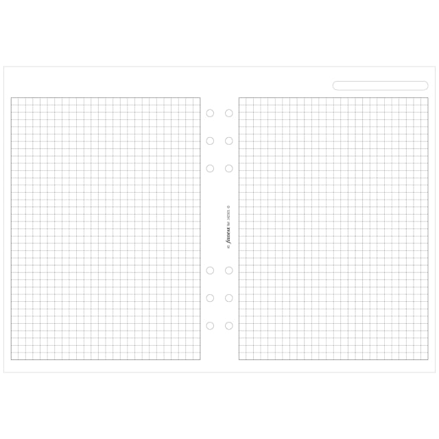 FILOFAX A5 REFILL REFILL QUADRILLE 25PK