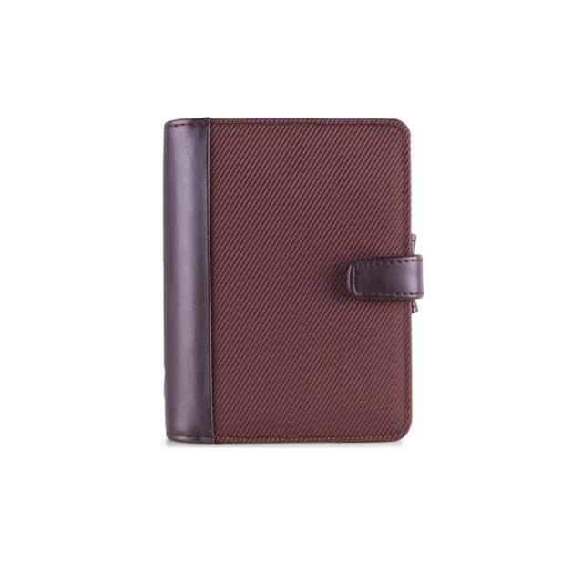 FILOFAX PKT GRAPHIC ORGANISER BROWN