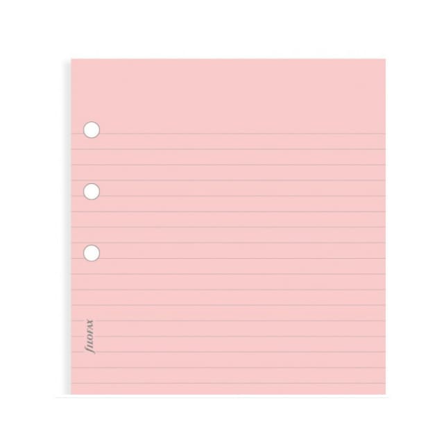 FILOFAX PER PINK REFILL RULED 30PK