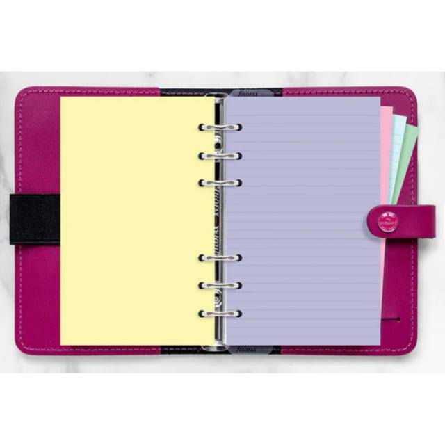 FILOFAX PKT BRIGHT COLOUR REFILL RULED 20pk