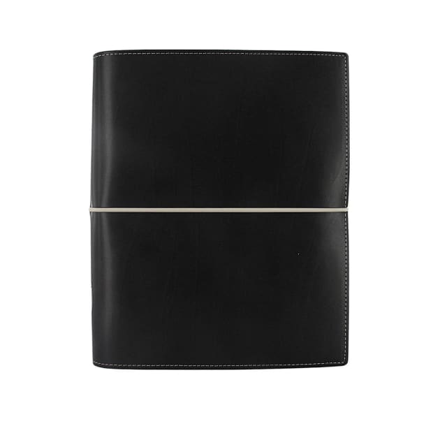 FILOFAX A5 DOMINO ORGANISER BLACK