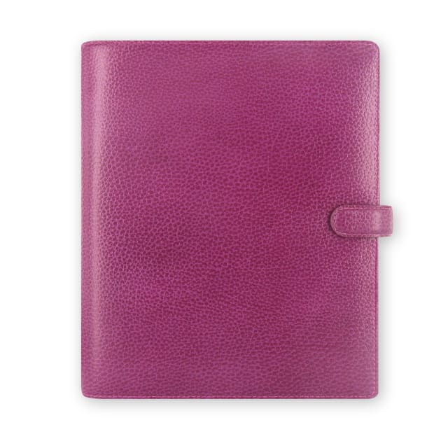 FILOFAX A5 FINSBURY ORGANISER RASPBERRY