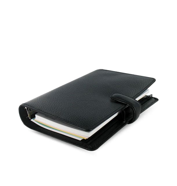 Filofax Personal FINSBURY ORGANISER BLACK
