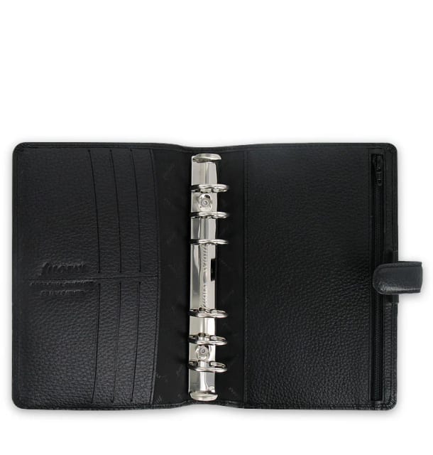 Filofax Personal FINSBURY ORGANISER BLACK