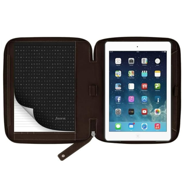 FILOFAX HOLBORN iPAD AIR CASE BROWN