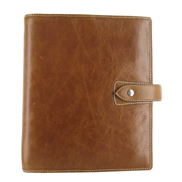 FILOFAX A5 MALDEN ORGANISER OCHRE