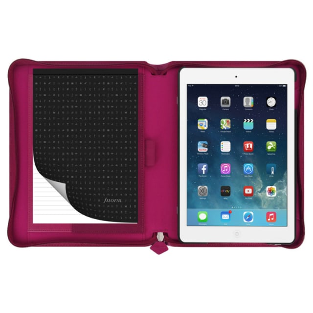 FILOFAX PENNYBRIDGE iPAD AIR CASE RASPBERRY