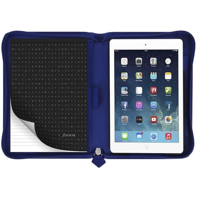 FILOFAX PENNYBRIDGE iPAD MINI CASE BLUE