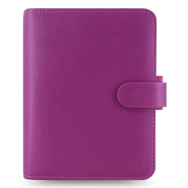 FILOFAX PKT SAFFIANO ORGANISER RASPBERRY