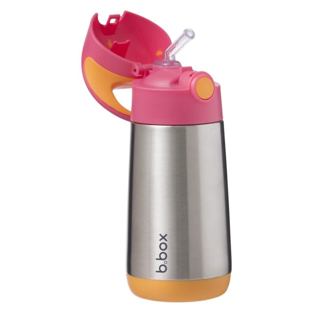 B.BOX Insulated Drink Bottle-Strawberry Shake