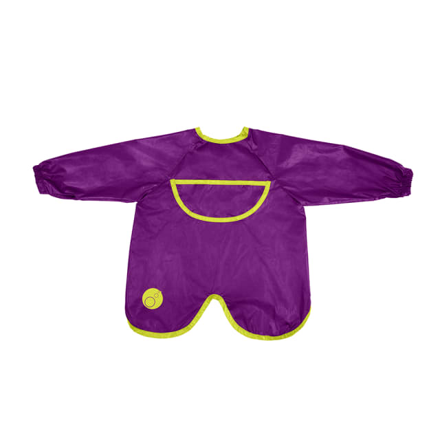 B.BOX Smock Bib Sml (6-18mth)-Passion Splash
