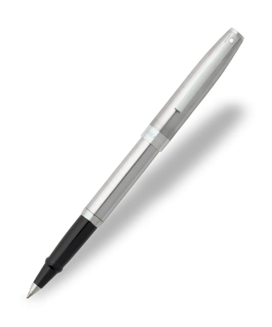 Sheaffer Sagaris Brushed Chrome / Chrome PT Rollerball Pen