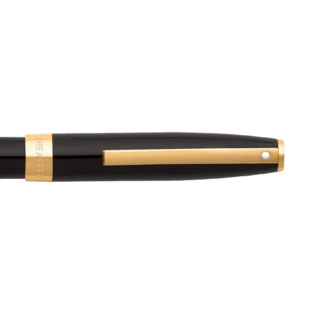 Sheaffer® SAGARIS 9471 Gloss Black Fountain Pen With Gold Tone  trim - Medium