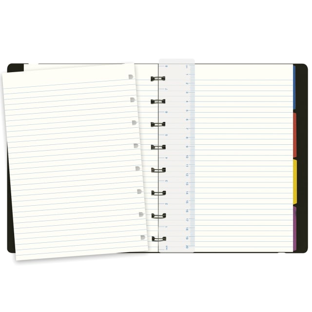 FILOFAX A5 CLASSIC NOTEBOOK BLACK