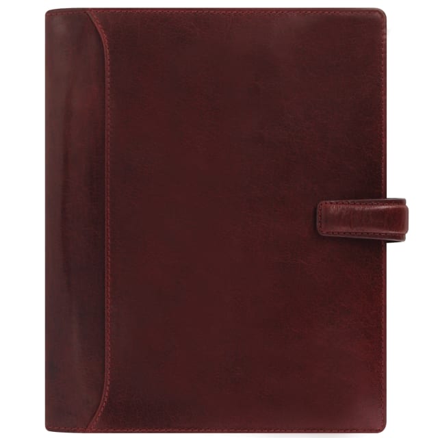FILOFAX A5 LOCKWOOD ORGANISER GARNET