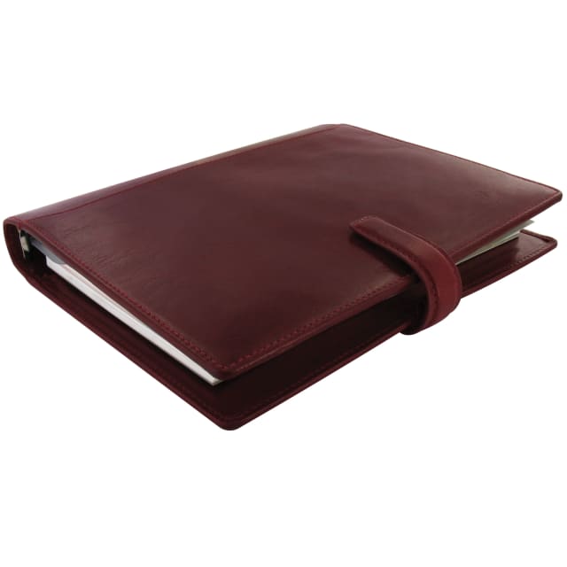 FILOFAX A5 LOCKWOOD ORGANISER GARNET