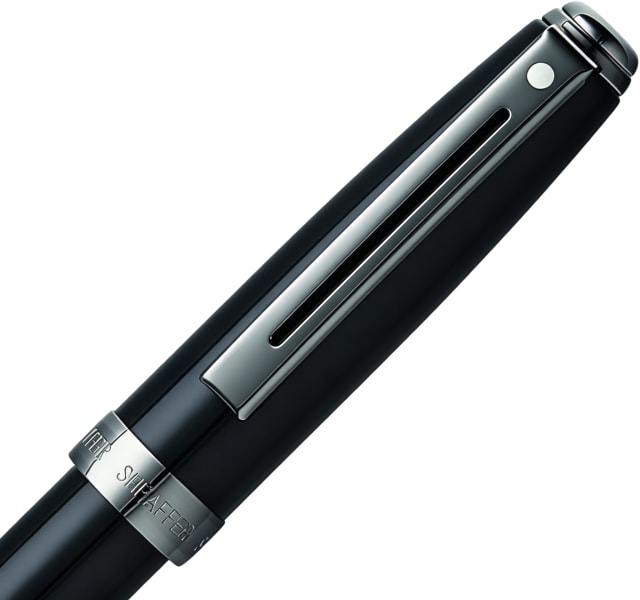 SHEAFFER Prelude Gloss Black Lacquer Fountain Pen Medium