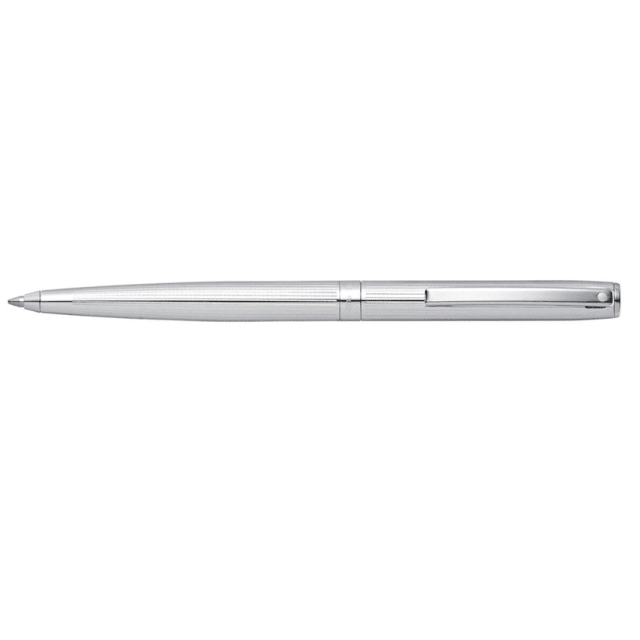 SHEAFFER Sagaris Brushed Chrome/Chrome CT Plate Ballpoint Pen