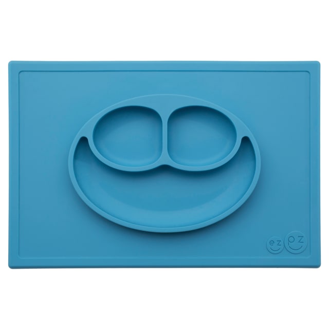 EZPZ UK HAPPY MAT BLUE