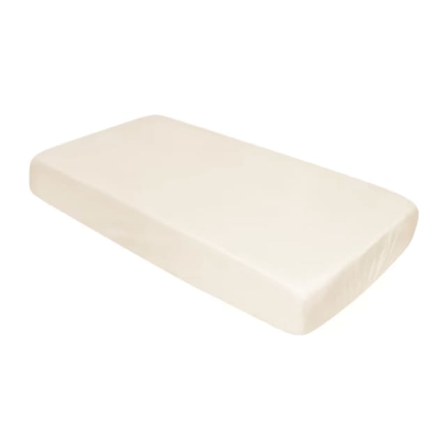 SILLY BILLYZ Spacesaver Cot Sheet Fitted Polycotton Natural