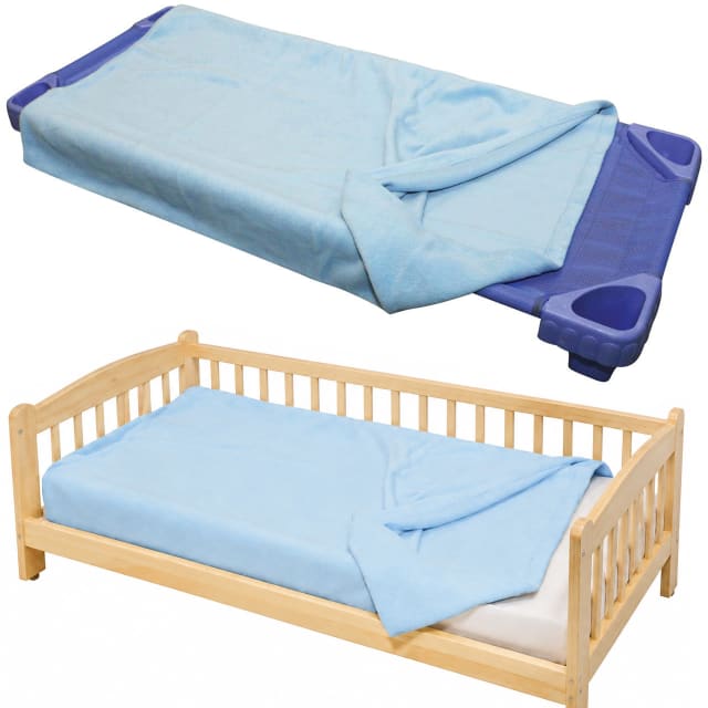SILLY BILLYZ SLEEPING BAG FLEECE SKY BLUE 110x75CM