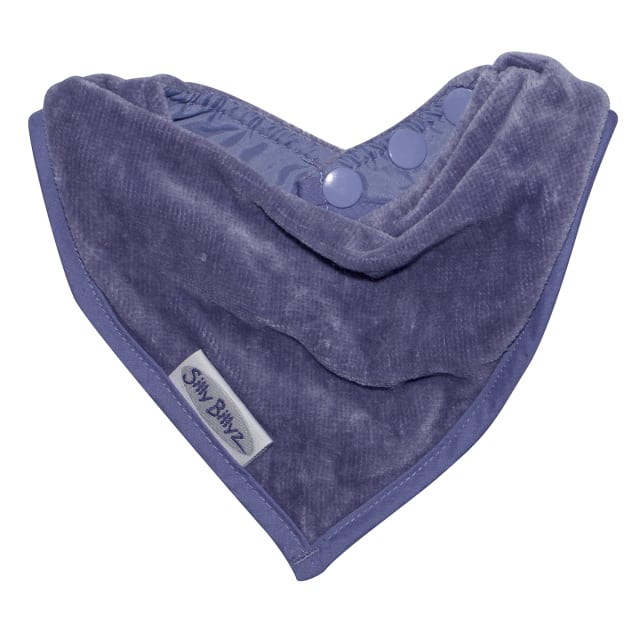 SILLY BILLYZ TOWEL BANDANA BIB LILAC
