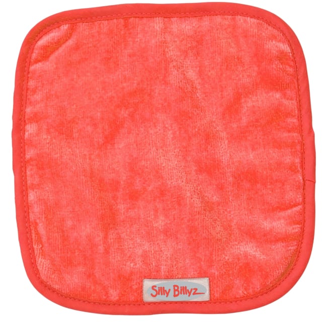 SILLY BILLYZ TOWEL FACE CLOTH ORANGE