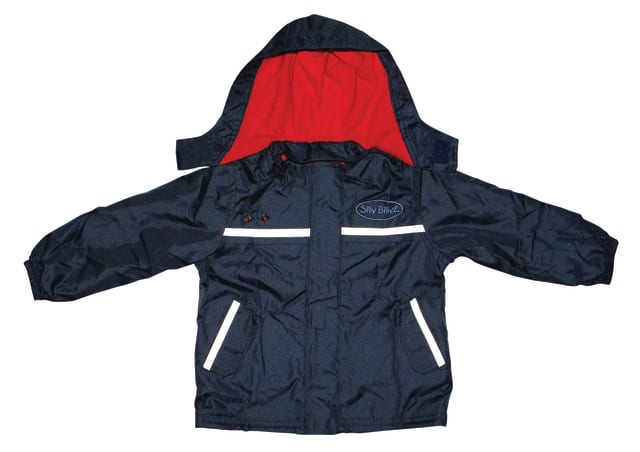 SILLY BILLYZ WATERPROOF JACKET RED/NAVY X-LARGE