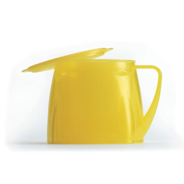 STEADYCO LETS EAT CUP LID YELLOW