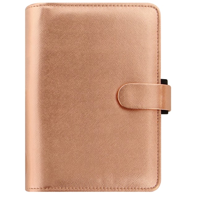 FILOFAX PERSONAL SAFFIANO ORGANISER ROSE GOLD