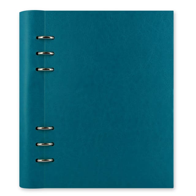 FILOFAX A5 CLASSIC CLIPBOOK PETROL BLUE