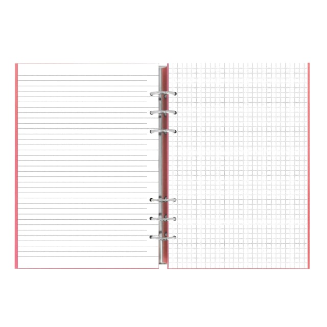 FILOFAX A5 CLASSIC CLIPBOOK PINK
